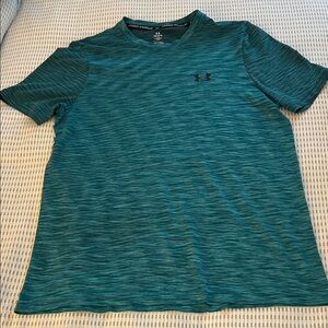 Under Armour Men's Blue Heathered Tee